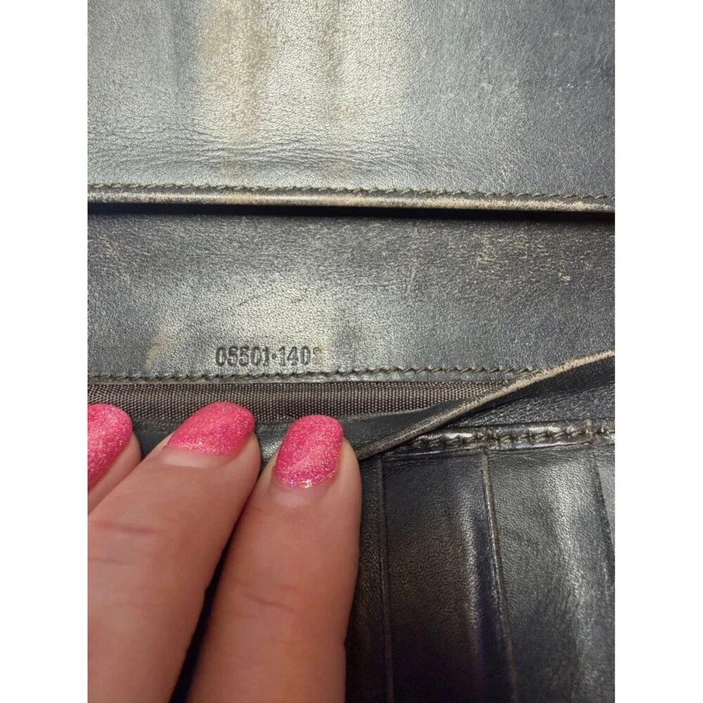 Gucci Brown and Beige Monogram Continental Wallet (Fair) - Picture 13 of 16